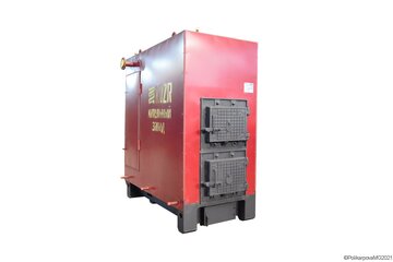 Котел 0.6 МВт на дровах